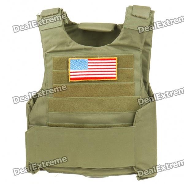 War Game Military Tactical Combat Vest - Army Green
