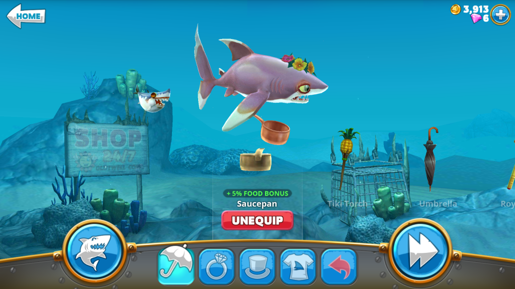 Hungry Shark World: Where Fish are Not Friends, and Everything's Food